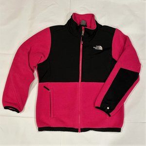 The North Face Girls Pink Denali Jacket XL 18